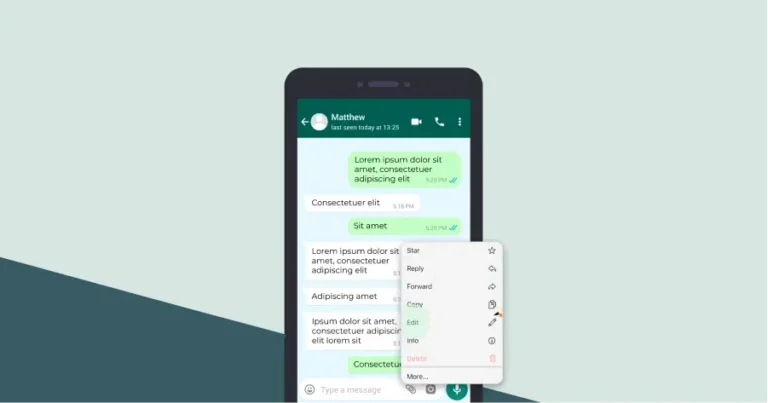 Whatsapp Announces The Arrival Of Message Editing Feature